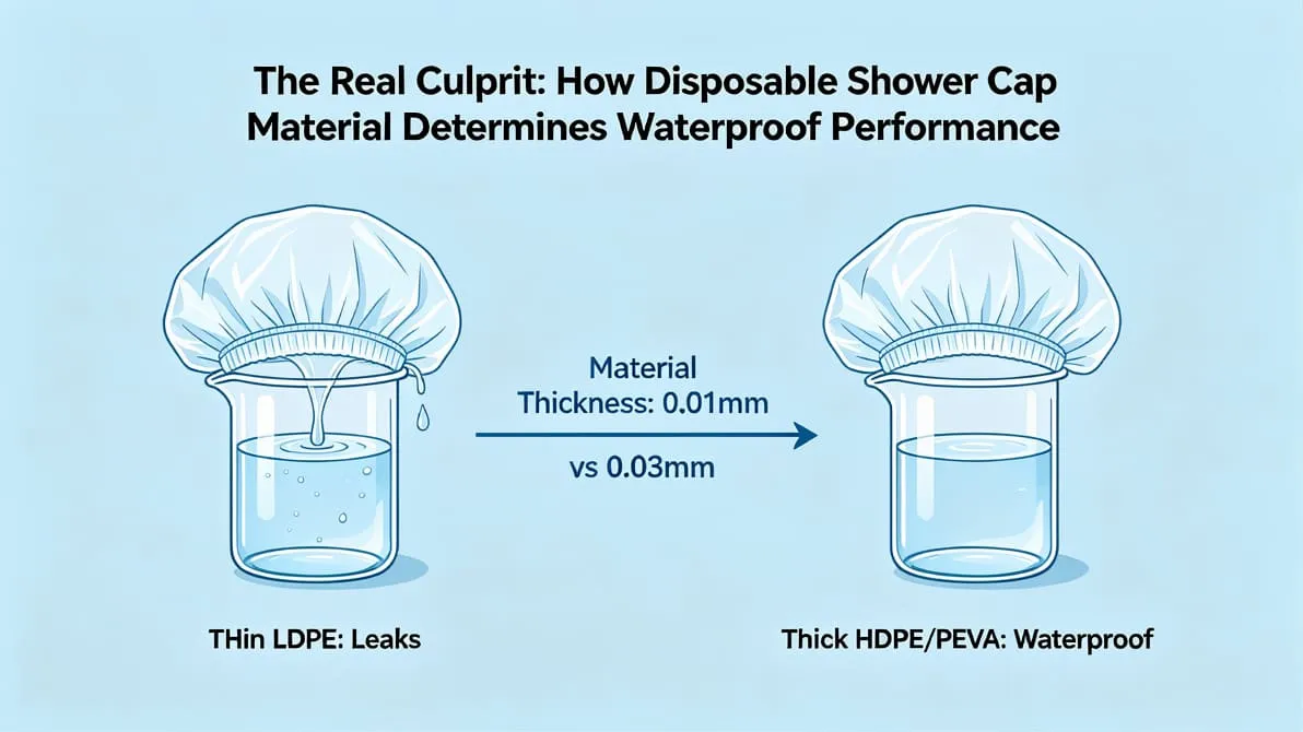 Disposable Shower Cap Material